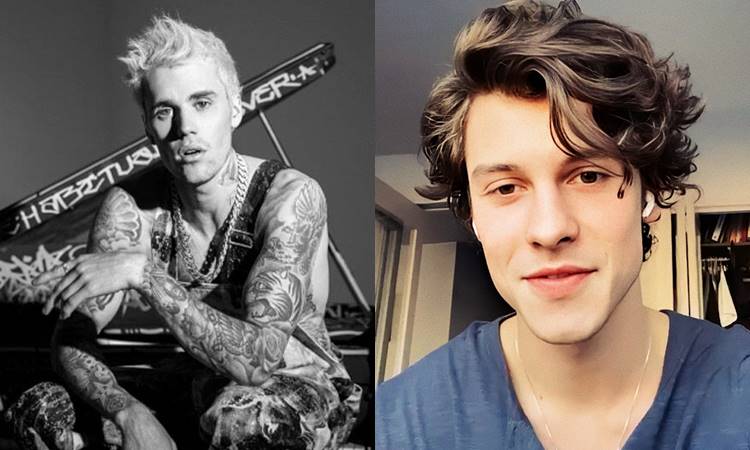 Vem parceria? Justin Bieber e Shawn Mendes são vistos juntos em estúdio