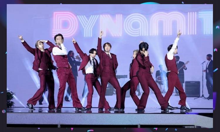 BTS faz performance de “Dynamite” no Billboard Music Awards 2020