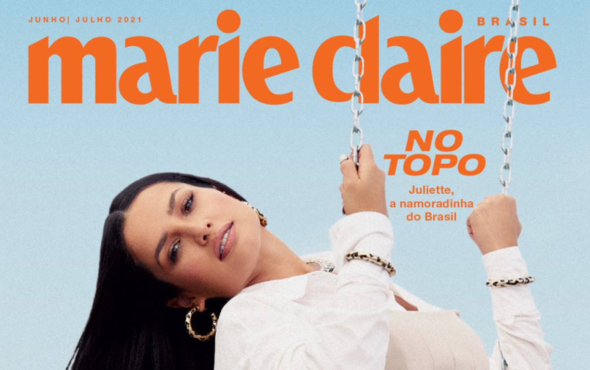 Juliette é capa da Marie Claire, primeira revista da carreira e traz revelação