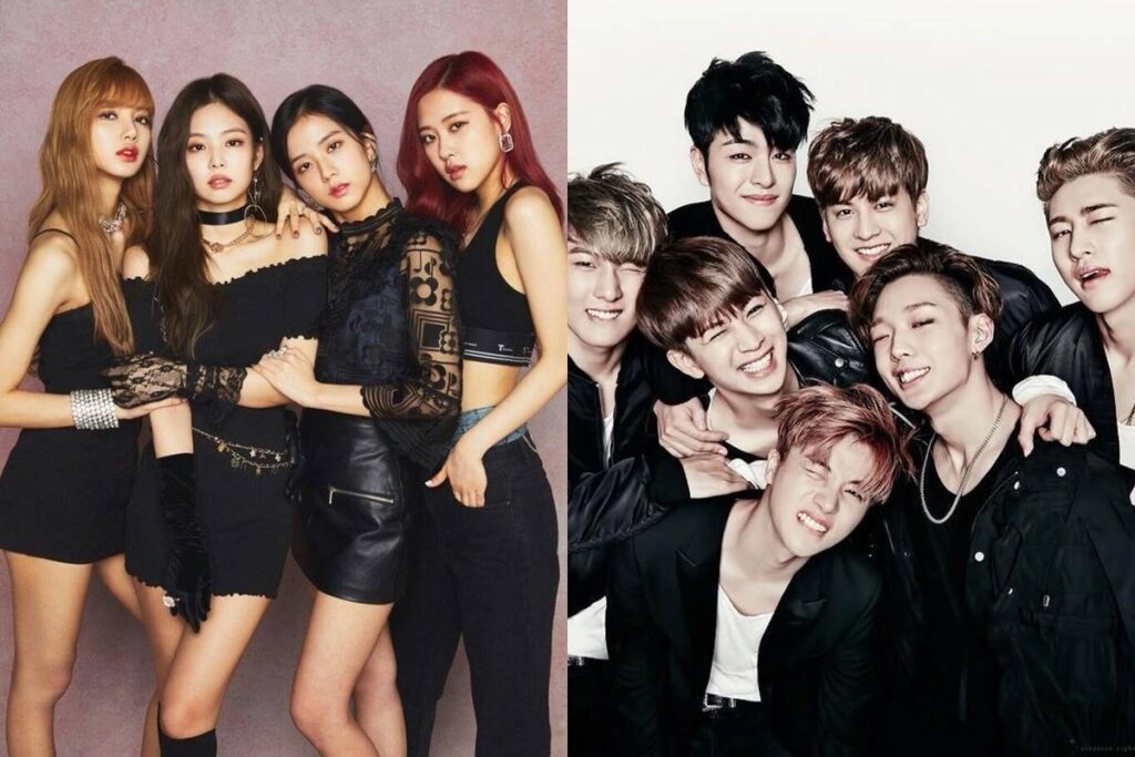 BLACKPINK e iKON são grupos da YG Entertainment