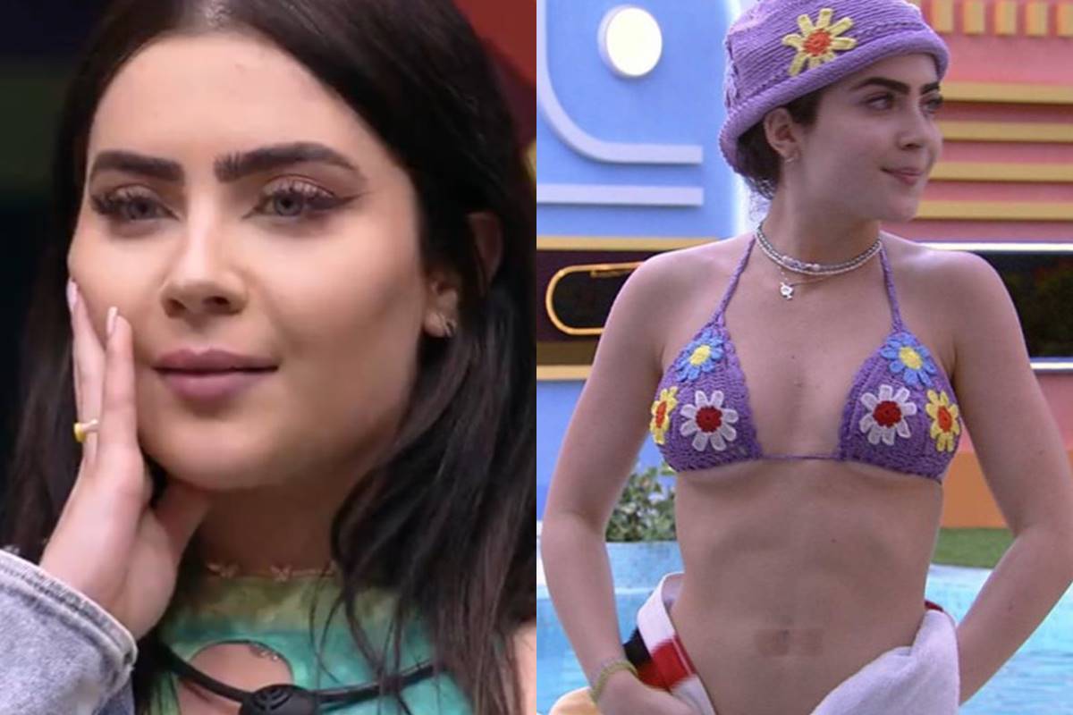 Jade Picon explica o motivo de tapar o umbigo com fita no BBB 2022