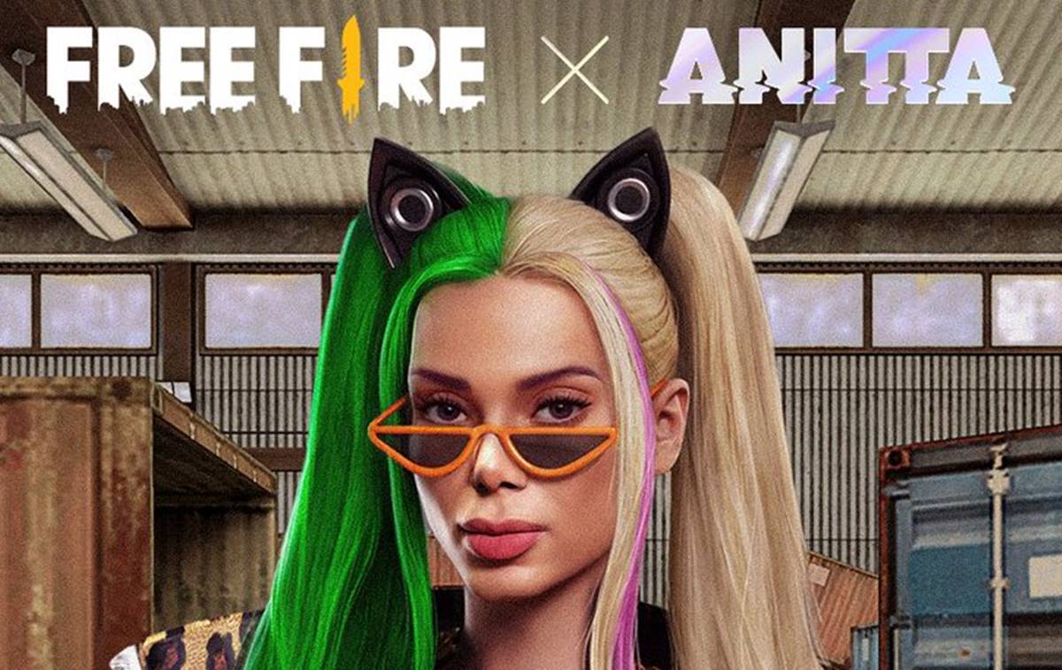 Anitta vira personagem do Free Fire e lança música para o jogo; confira tudo!