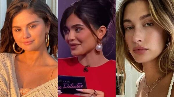 Selena Gomez, Kylie Jenner e Hailey Bieber