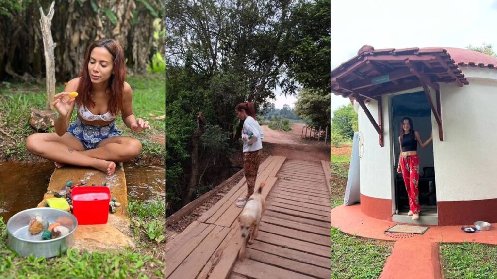Anitta faz retiro espiritual