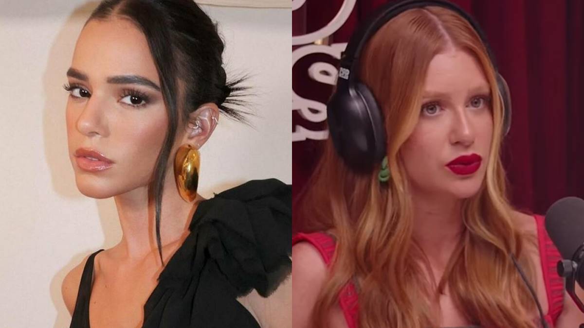Bruna Marquezine opina sobre a roupa de Marina Ruy Barbosa e fãs reagem