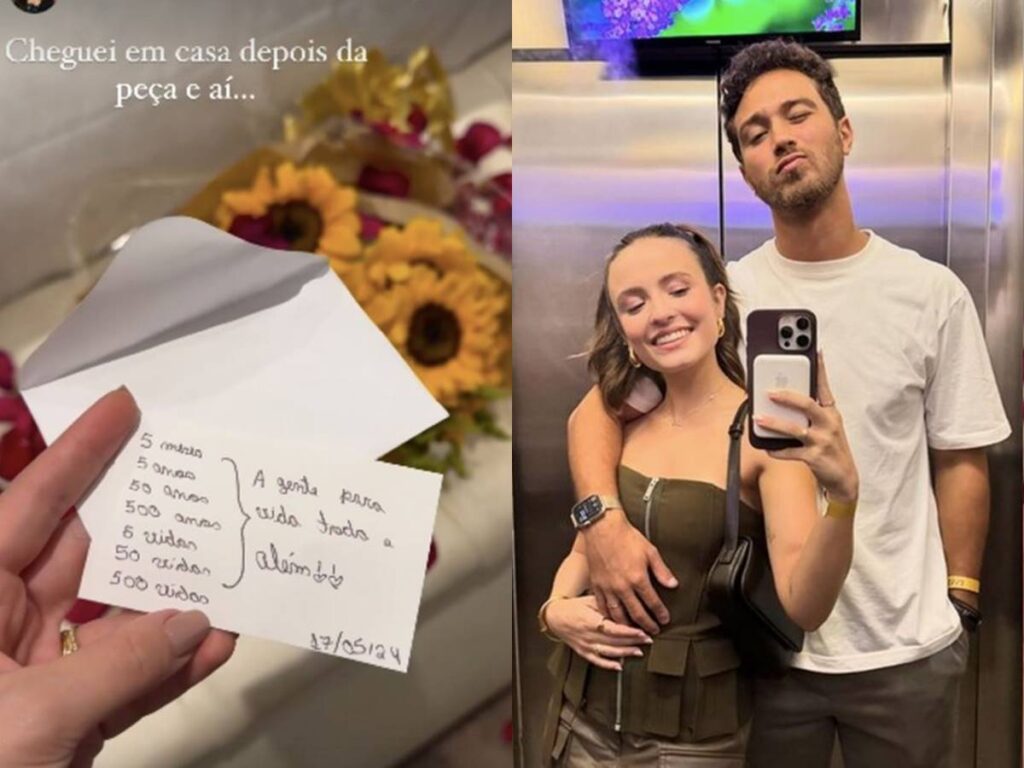 Larissa Manoela ganha presente especial em cinco meses de casamento